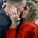 Travis Kelce makes acting debut! Taylor Swift's boyfriend pictured on set of Ryan Murphy's Grotesquerie - five years after she starred in box office bomb Cats