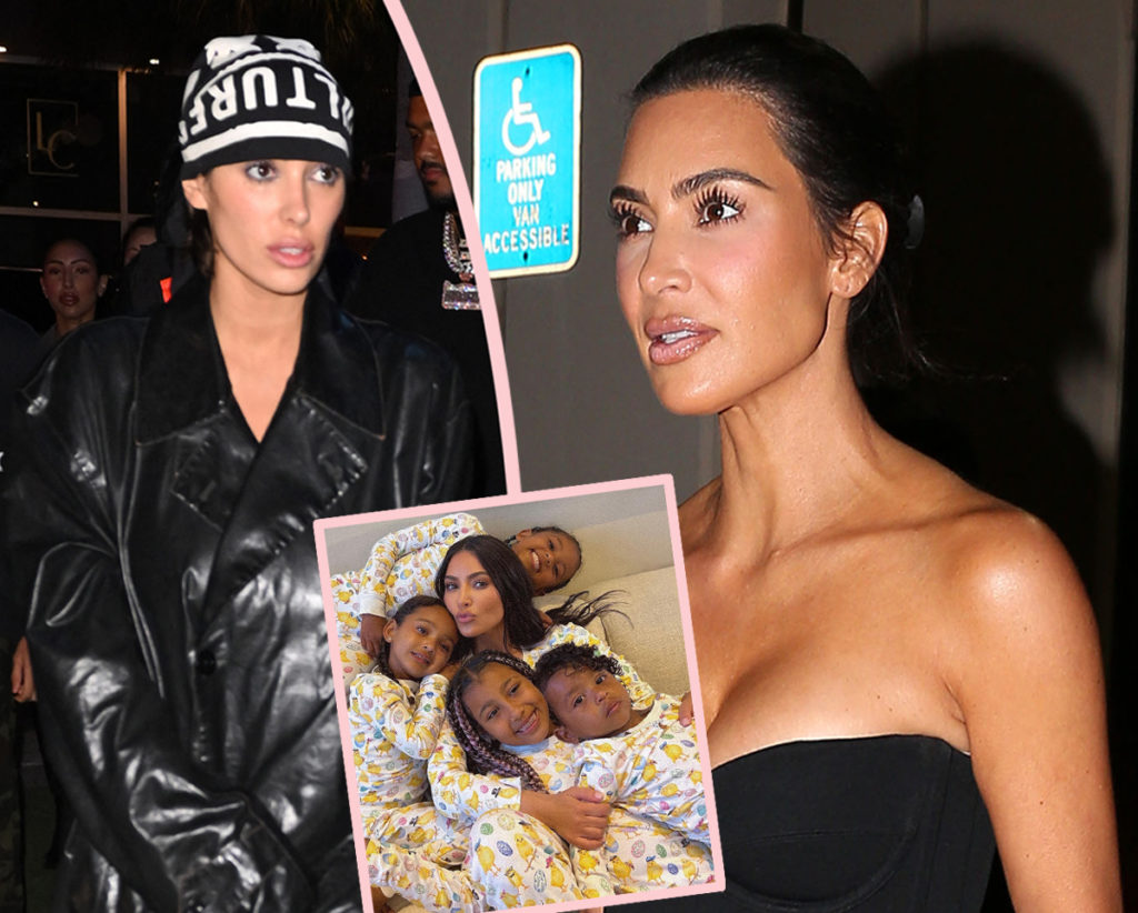 In December 2023, Page Six reported that Bianca was with Kanye in Miami at a party to hear his new album. Saint and North were there as well, and there were photos of Bianca carrying Chicago. If Kim and Kanye's kids weren't comfortable around Bianca, it seems unlikely that they would be at this party.