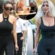 Bianca Censori copying Kim Kardashian to make Kanye West forget about his ex